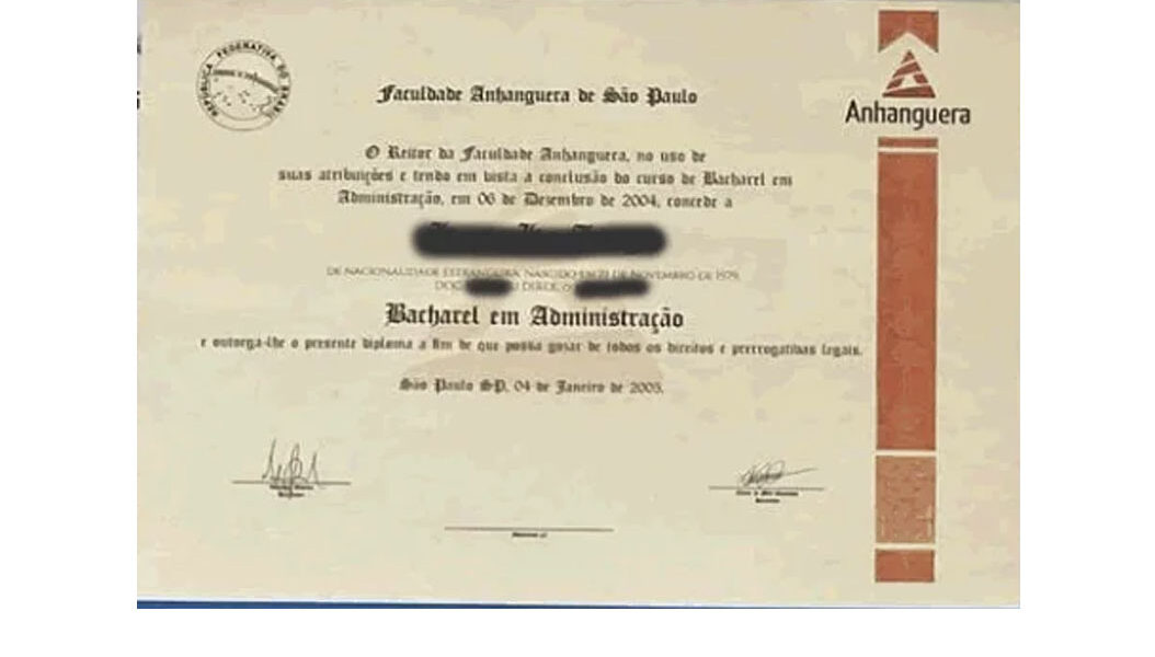 comprar diploma de admnistração
